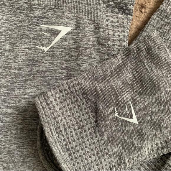 Gymshark ‘Vital Rise’ Seamless Legging (S) - grey marl - Picture 4 of 8